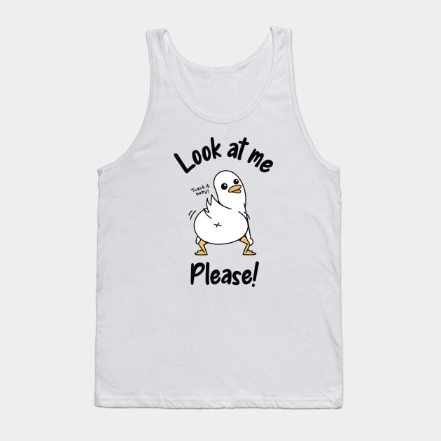 Look at me, Please! Tank Top by rarpoint